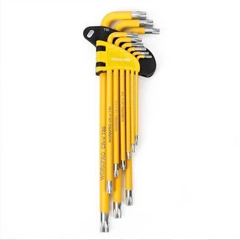 Torx nøkkelsett lang arm